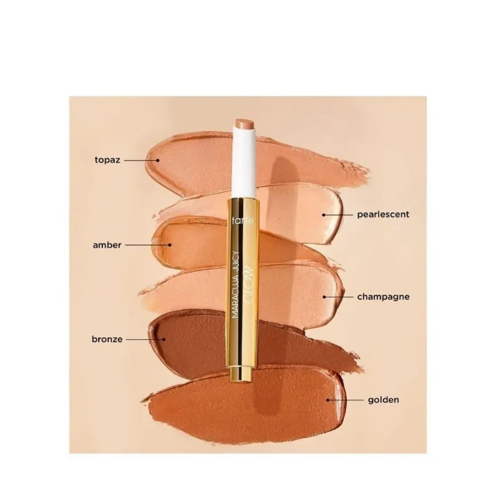$12 🌙 Tarte Maracuja Juicy Glow Highlighter In‎ Bronze Glow 🆕 FULL SZ